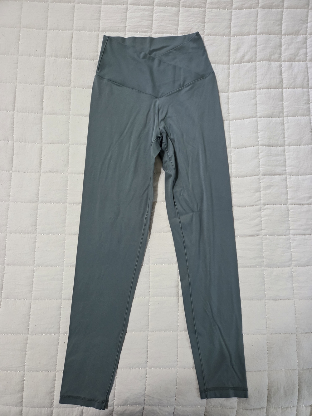 aerie High-Waist Leggings in Slate Green